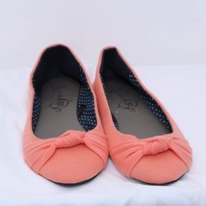 3/$15 Soul Mates coral maryjanes